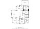Detailed floor plan showcasing the layout of the home, including the primary bedroom, living room, and kitchen at 102 Hammock Preserve Loop, Winter Garden, FL 34787