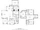 Detailed floor plan displaying the layout of the home, featuring bedrooms, living spaces, and total square footage at 102 Hammock Preserve Loop, Winter Garden, FL 34787
