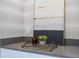 Close-up of a countertop with decorative items and a framed abstract print at 1097 Trappers Trail Loop, Davenport, FL 33896