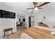 This bedroom offers an open doorway to an adjacent room at 1111 Pinar Dr, Orlando, FL 32825