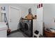 This laundry room has a washer and dryer at 1111 Pinar Dr, Orlando, FL 32825