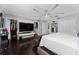 Spacious main bedroom features hardwood floors, large windows, and ample closet space at 1111 Pinar Dr, Orlando, FL 32825