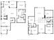 Detailed floor plan showcasing the layout of the home at 14124 Dove Hollow Dr, Orlando, FL 32824