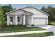 Charming single-Gathering home with a well-manicured lawn and a two-car garage at 1635 Cane Bamboo Drive, St Cloud, FL 34771