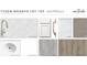 New home construction lot showcasing kitchen faucet, kitchen countertop, backsplash, flooring, and bathroom fixtures at 1635 Cane Bamboo Drive, St Cloud, FL 34771