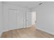 Bright bedroom with closet, offering ample storage and natural light, creating a peaceful retreat at 167 S Sheridan Ave, Deland, FL 32720