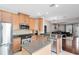 Kitchen with stainless steel appliances at 2021 Sweet Birch Ln, Orlando, FL 32828