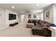 Upstairs living room with large sectional sofa and lots of space to relax at 2121 Morocco Way, Kissimmee, FL 34747