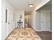 Inviting foyer showcasing decorative tile flooring, leading to the main living area at 26 Canter Club Ct, Debary, FL 32713