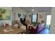 Bright living room featuring stylish furnishings, decor and natural light at 35 Olive Cir, Ocala, FL 34472