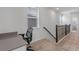 Bright upstairs landing with a desk, a window, and access to rooms at 1378 Roxy Ln, Winter Garden, FL 34787