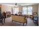Cozy living room with fireplace and plenty of natural light at 16863 Sw 29Th Terrace Rd, Ocala, FL 34473