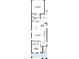 Main floor plan featuring 2-car garage, kitchen, dining room, Gathering room, bathroom, and guest bedroom at 17359 Beachgrass Aly, Winter Garden, FL 34787