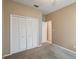 Bedroom shows closet and entry to additional bedroom space at 3808 Ocita Dr, Orlando, FL 32837