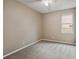 Cozy bedroom features neutral paint, carpet, and a ceiling fan at 3808 Ocita Dr, Orlando, FL 32837