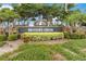 Well-maintained Hunter's Creek community sign with lush landscaping at 3808 Ocita Dr, Orlando, FL 32837