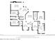 Detailed floor plan showcasing the layout of this spacious 2,120 sq ft home at 3808 Ocita Dr, Orlando, FL 32837