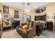 Comfortable bedroom with dark wood furnishings and unique decor at 9400 Laws Road, Clermont, FL 34714