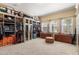 Large walk-in closet features custom shelving and storage solutions at 9400 Laws Road, Clermont, FL 34714