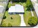 A cozy single-Gathering home with a pristine lawn, mature trees, and convenient neighborhood street access at 3515 Leslie Dr, Orlando, FL 32806
