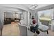 Open dining space that connects to the living room; plenty of natural light at 401 Gannet Ct, Kissimmee, FL 34759