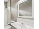 Well-lit bathroom features a stylish vanity and shower-tub combo at 413 Pursley Dr, Deland, FL 32724