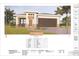 Modern home elevation showcasing architectural plans, a neutral color palette, and clean, contemporary lines at 4409 W Gore Ave, Orlando, FL 32811