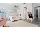 Bedroom featuring a cozy bed, light blue walls, and personal decorations adding character to the space at 621 Estates Pl, Longwood, FL 32779