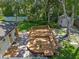Aerial view looking down on a wood patio at 73 Alano Rd, Debary, FL 32713