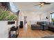 Spacious media room with a large screen and comfortable seating area at 9201 Smithies St, Orlando, FL 32827