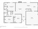 Detailed floor plan of the home, showing room dimensions and layout including living spaces and bedrooms at 1200 Ridge Rd, Longwood, FL 32750