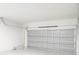 Spacious garage featuring a modern door with clear panels and ample space, providing both functionality and style at 1309 Hillsborough Ln, Kissimmee, FL 34759
