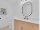 Powder room showcasing a modern vanity, sleek fixtures, and updated lighting at 1484 Lake Francis Dr, Apopka, FL 32712