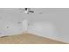 Bedroom showing new vinyl floors and ceiling fan at 1484 Lake Francis Dr, Apopka, FL 32712