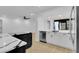 Modern kitchen featuring an island and new appliances at 1484 Lake Francis Dr, Apopka, FL 32712