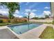 Relaxing in-ground pool in a spacious, fenced backyard perfect for entertaining and outdoor activities at 1484 Lake Francis Dr, Apopka, FL 32712