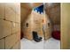 Fantasy themed room, reminiscent of Chamber of Secrets, with a vaulted ceiling and brick wall effects at 1526 Euston Dr, Reunion, FL 34747