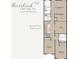 Floor plan of the second floor of a Riverbirch style home measuring 1,877 sq ft at 1537 Heritage Pl, Oviedo, FL 32765
