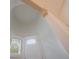 Bright foyer featuring an entry door and a large arched ceiling at 2101 Lily Ct, Sanford, FL 32771