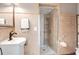 Bathroom featuring shower, toilet and sink at 2794 Cullens Ct, Ocoee, FL 34761