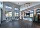 Spacious amenity center featuring modern lighting, workstations, and comfortable seating area at 2929 Bluestem Ln, Clermont, FL 34714