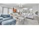 Expansive living room offering seamless flow to the kitchen and dining area at 3256 Rodrick Cir, Orlando, FL 32824