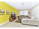 Bright living room with a comfortable sectional sofa at 4123 Oaktree Dr, Davenport, FL 33837