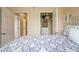 Comfortable bedroom features a closet with built-in storage, adding convenience and organization at 4709 Fox St, Orlando, FL 32814