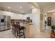 Bright and open kitchen with breakfast bar and stainless steel appliances at 4709 Fox St, Orlando, FL 32814
