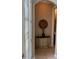 Foyer with decorative cabinet and tiled flooring at 5040 Rock Rose Loop, Sanford, FL 32771