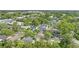 Neighborhood aerial shot featuring lush greenery and well-maintained homes in a suburban setting at 638 Clayton St, Orlando, FL 32804