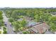 Lovely aerial view displaying a residential area featuring a mix of homes and lush greenery at 638 Clayton St, Orlando, FL 32804