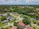A beautiful aerial view shows the houses surrounded by mature trees, creating a serene community atmosphere at 8346 Mattituck Cir, Orlando, FL 32829