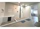 Modern bathroom with sleek vanity and spacious, glass-enclosed shower at 9148 Oakwood Dr, Lake Wales, FL 33898